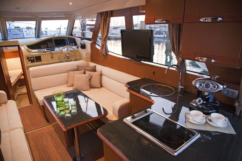 Spacious, high quality and inviting all the comforts of home. © North South Yachting Australia http://www.northsouthyachting.com.au